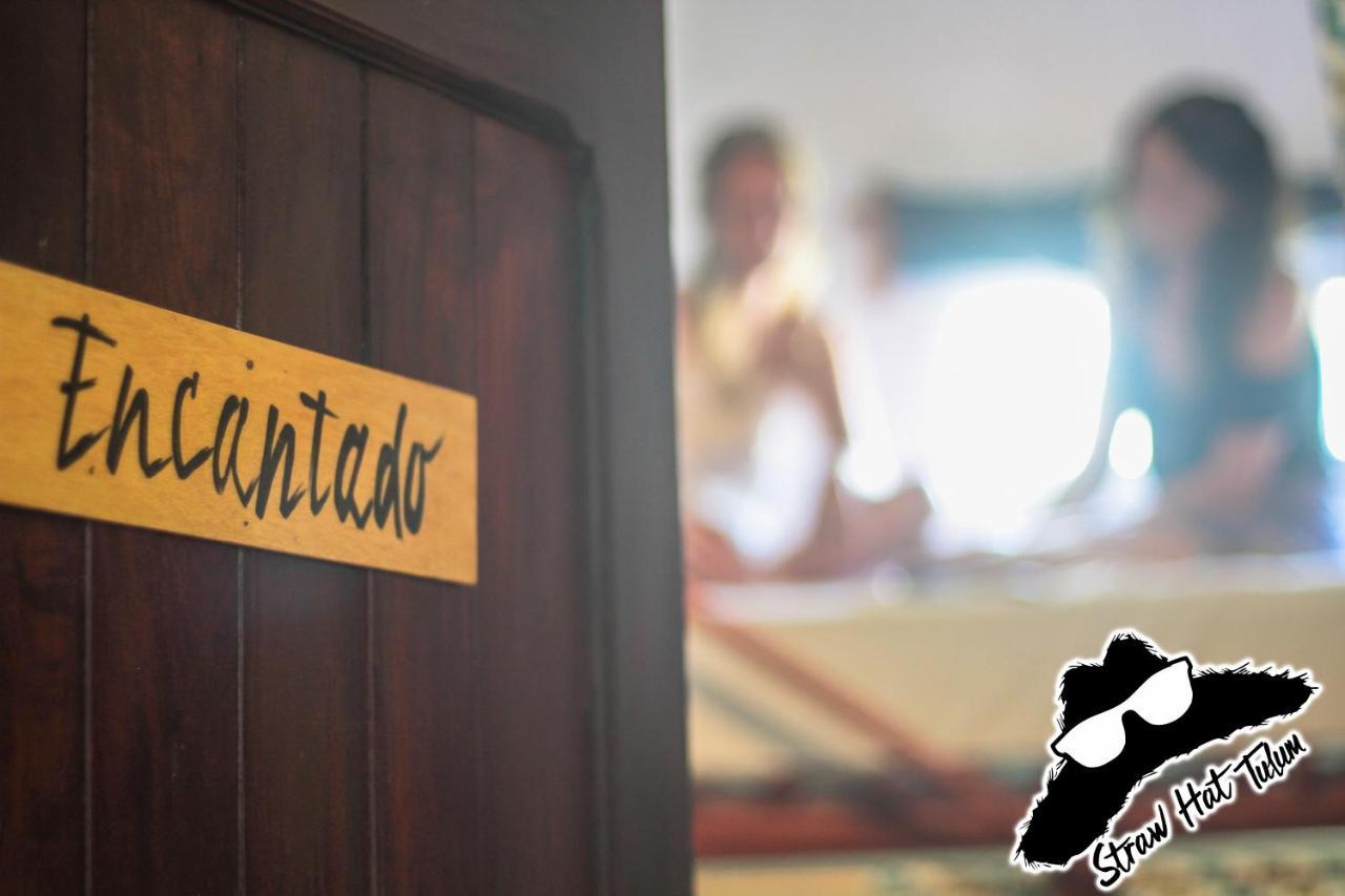 Straw Hat Hostel & Rooftop Bar Tulum Exterior foto