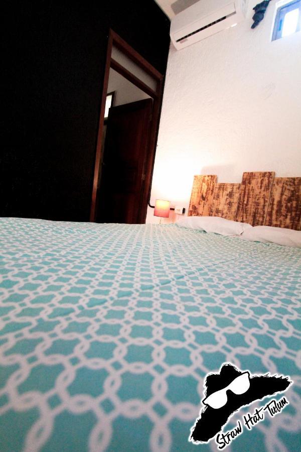 Straw Hat Hostel & Rooftop Bar Tulum Exterior foto